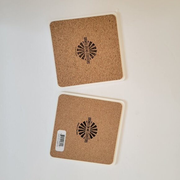 Drinks on Me Coasters - Made in USA - Funny Wife Coasters - Picture 9 of 10